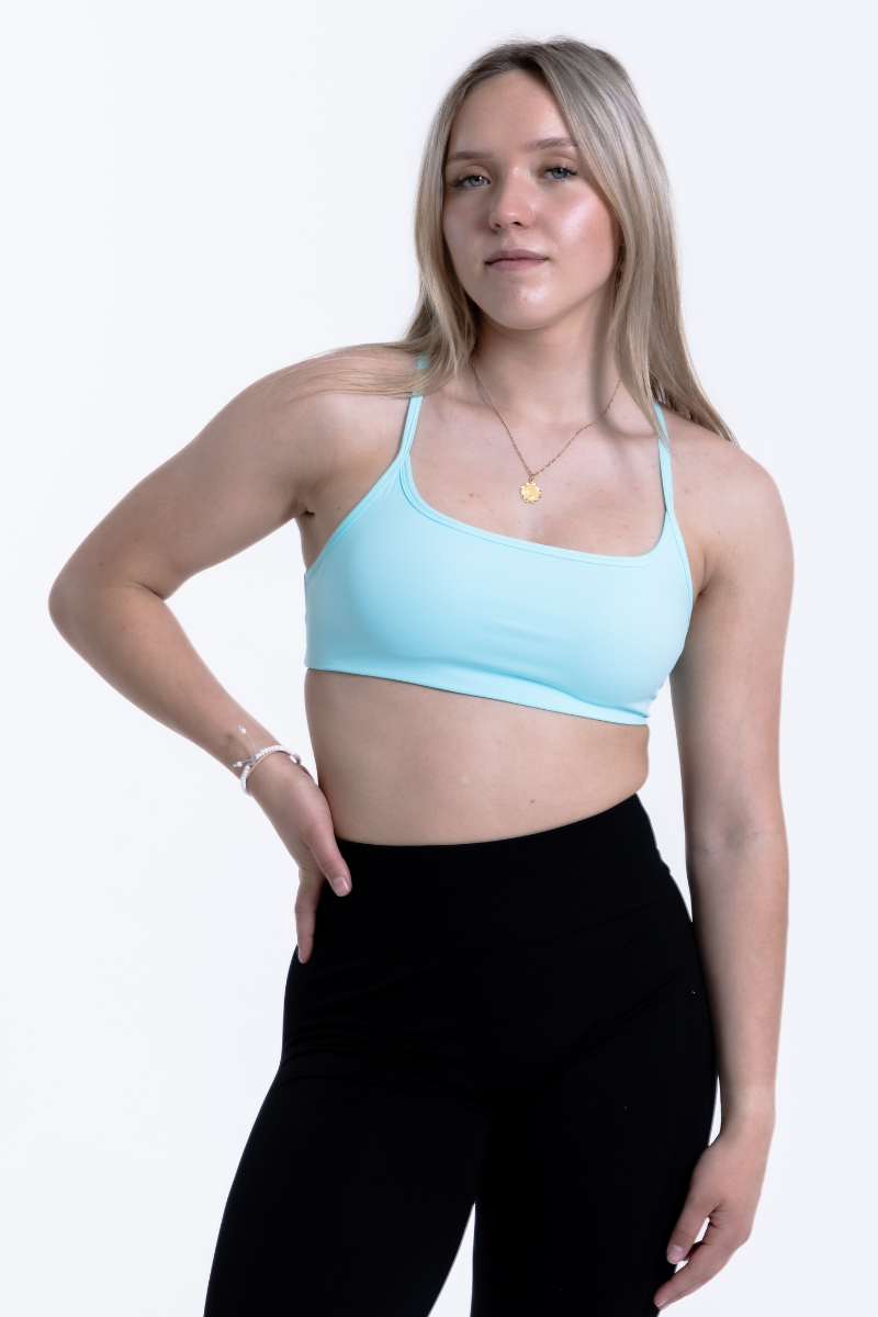 Adapt Sports Bra | Aqua