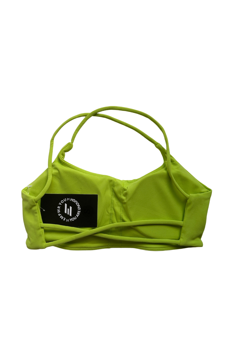 Maya Sports Bra | Lime