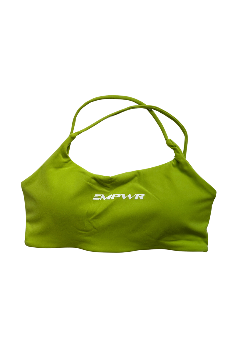 Maya Sports Bra | Lime