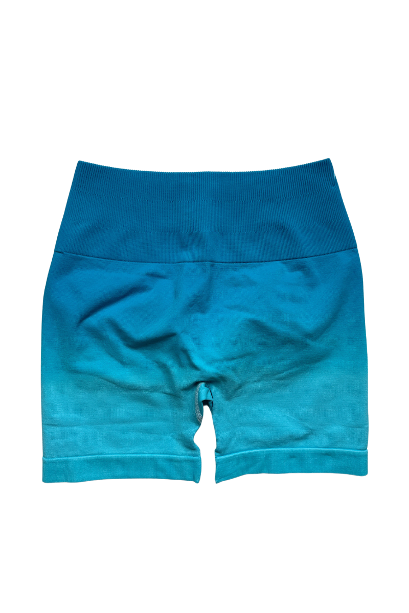 Ombre Seamless Shorts | Lagoon