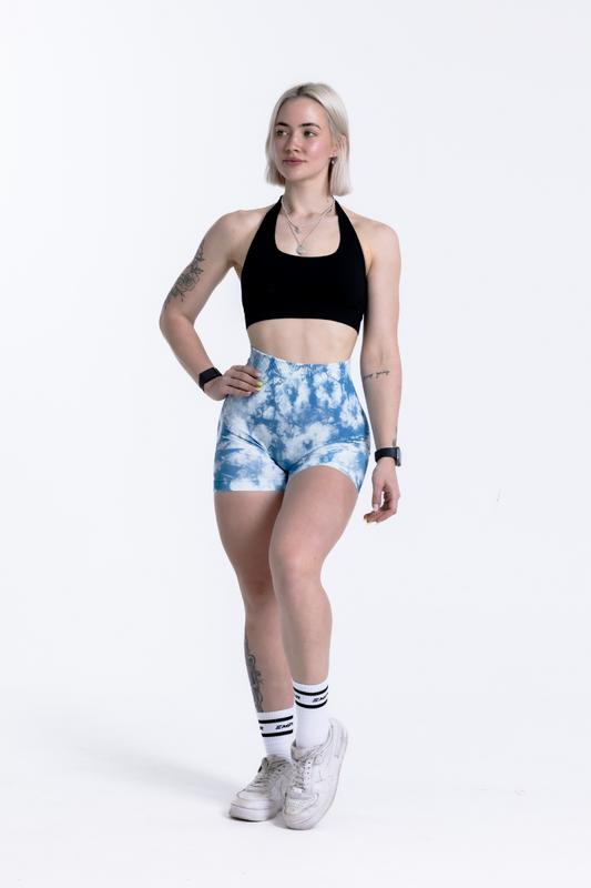 Tie Dye Shorts | Blue