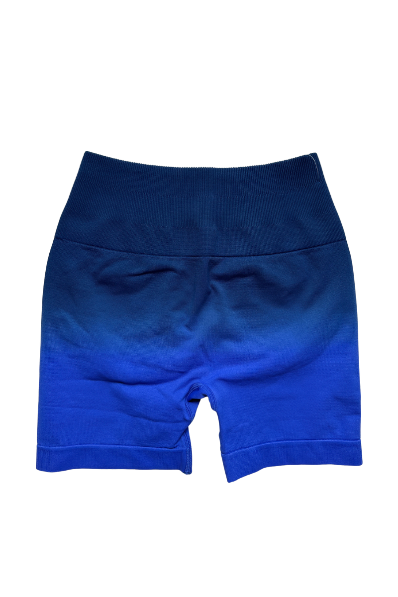 Ombre Seamless Shorts | Deep Sea