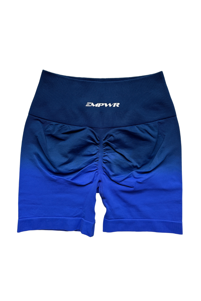 Ombre Seamless Shorts | Deep Sea