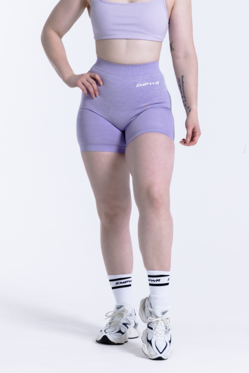 Allure Shorts | Lilac Marl