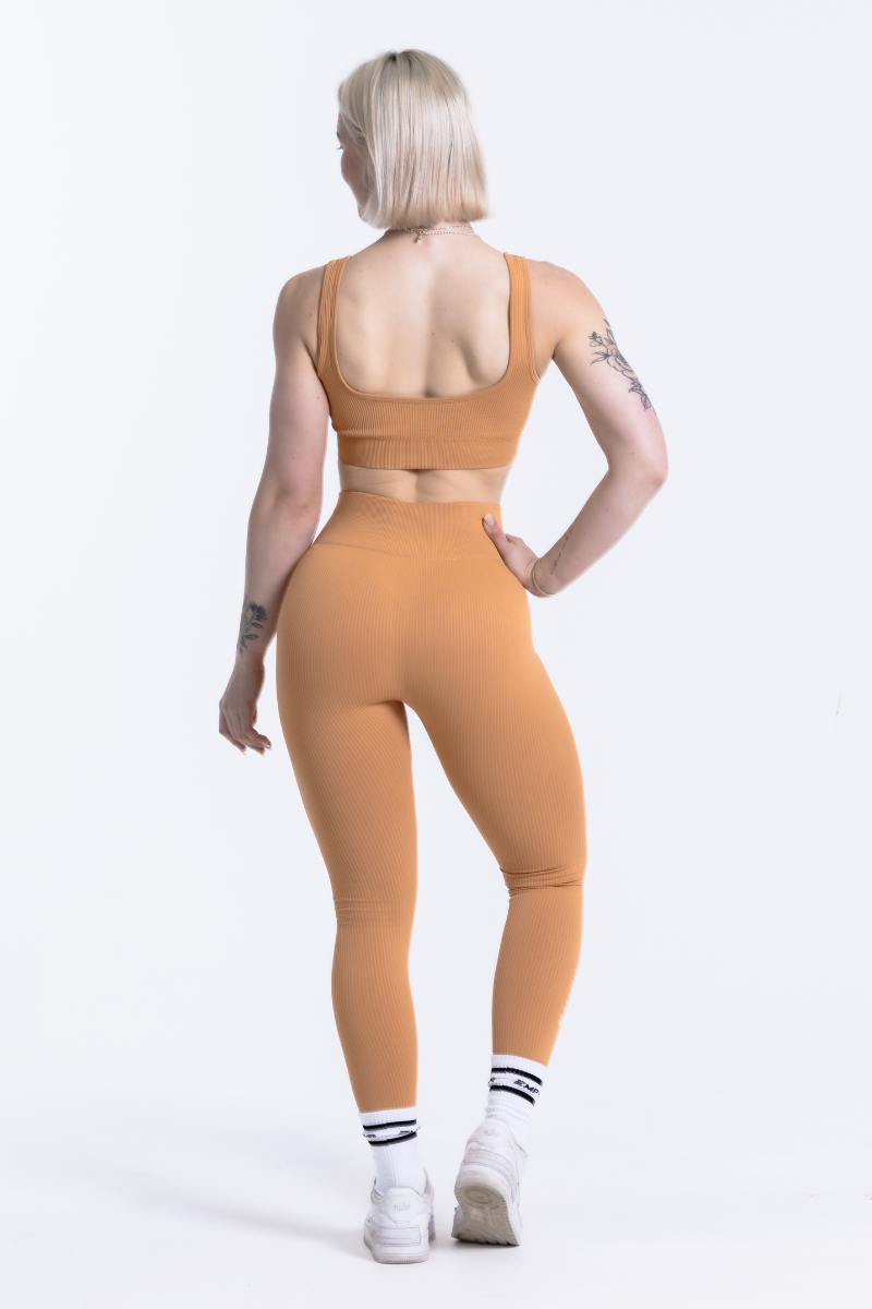 Luxe Seamless Leggings | Tangerine