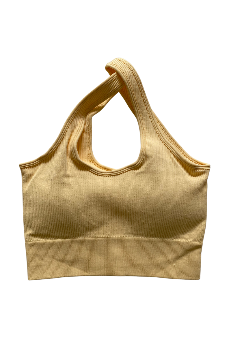 Paradise Sports Bra | Lemon